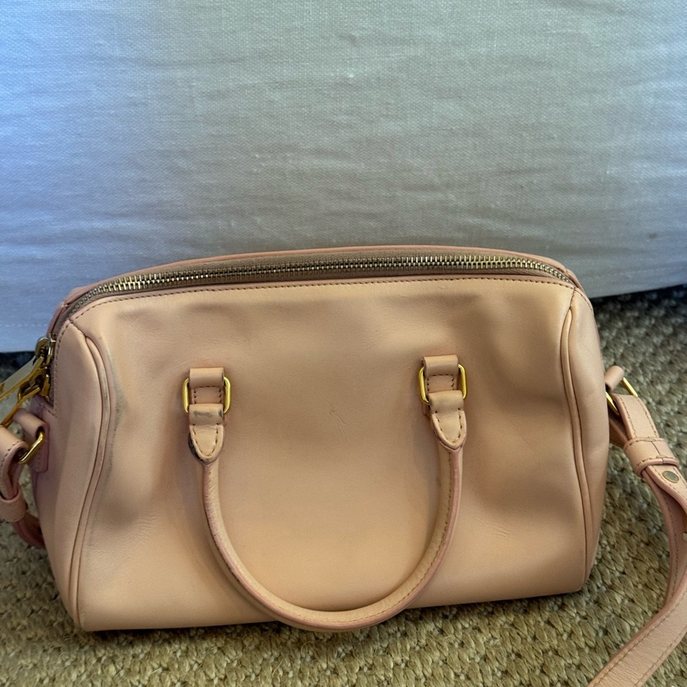 Saint Laurent Pink Leather Women's Bag.classic baby duffle. Pink leather. - Picture 2 of 10